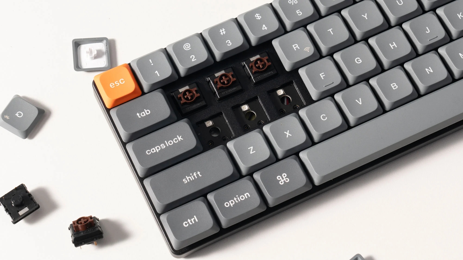 Keychron K9 Max — низкопрофильная механическая клавиатура 60% с