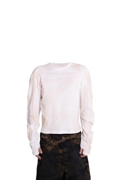 White Casual Long Sleeve Shirt 126272 main image 0