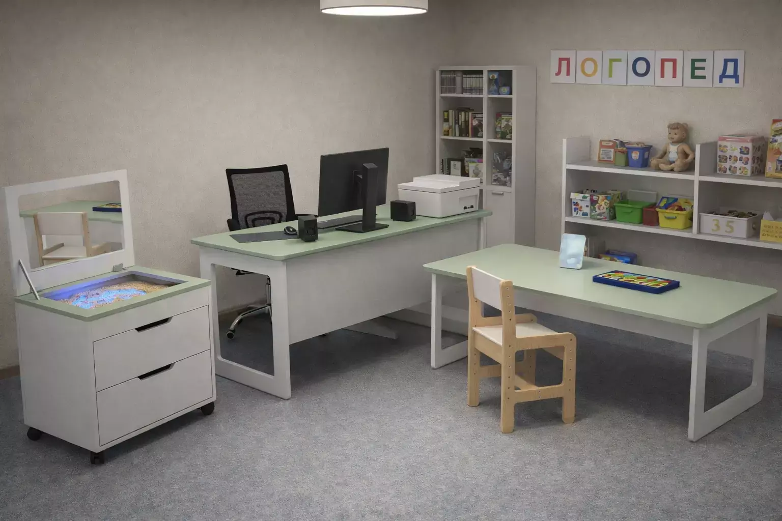 ИскроЗвук-Смысл в цвете фисташка