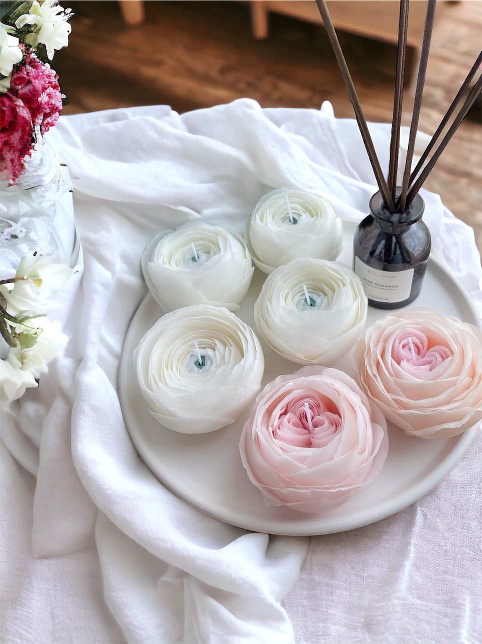 Воск формовой для свечей - цветов