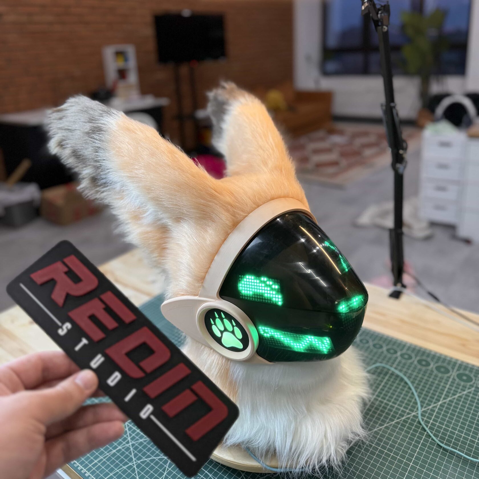 MK2 Protogen Helmet – Custom Fursuit Head