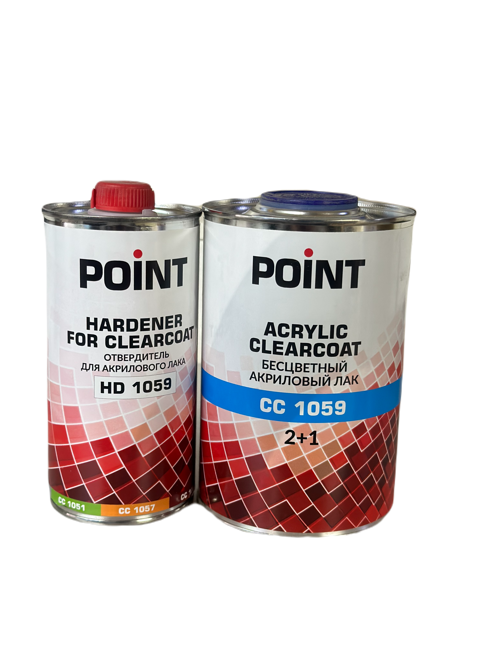 Лак POINT СС 1059 Акриловый 1+0,5л