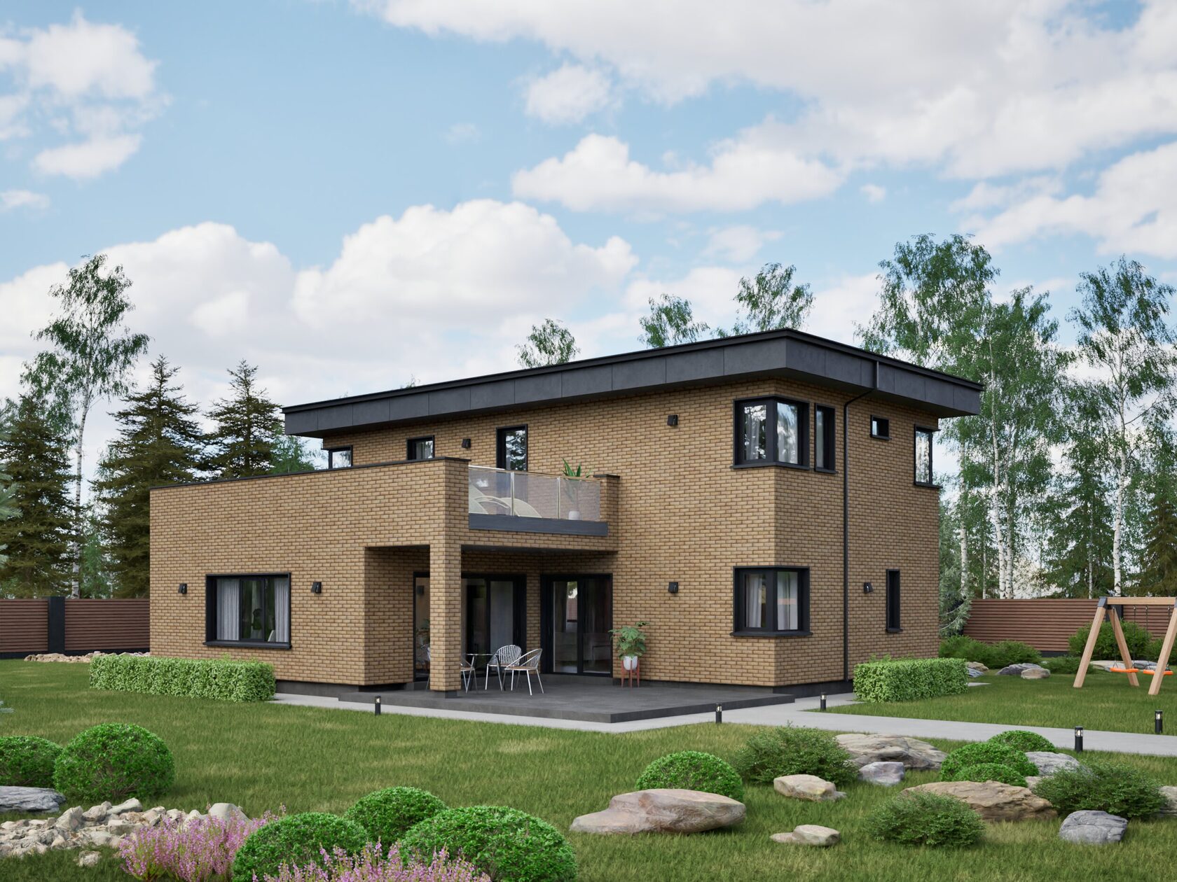 Термопанель Paradyz Semir Grafit Elewacja — фото 8