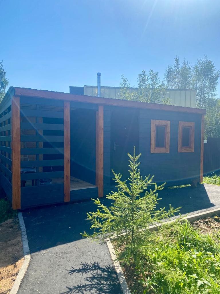 С дровником