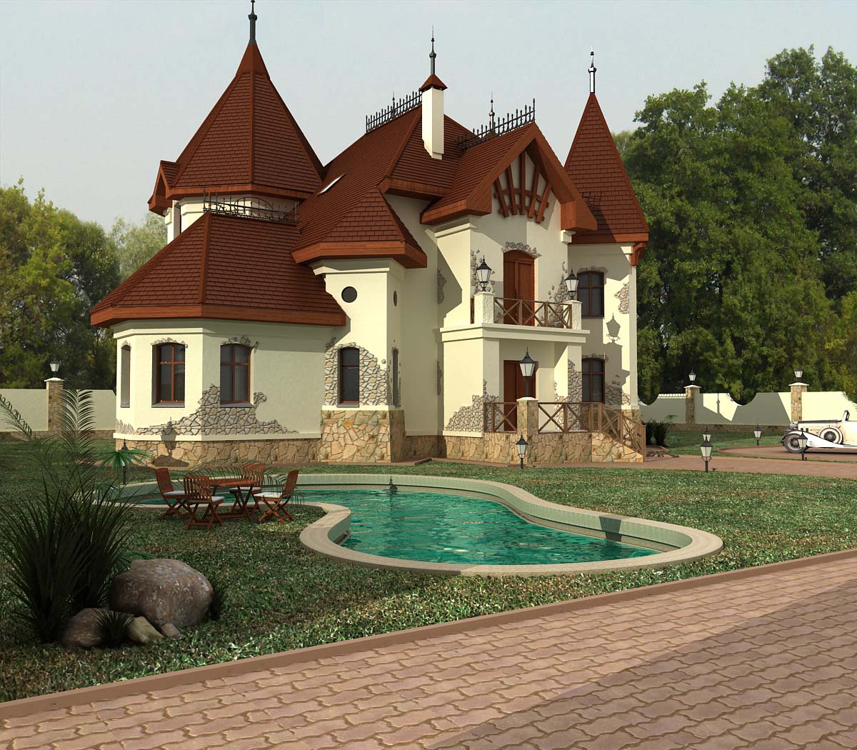 V-041 — типовой проект дома