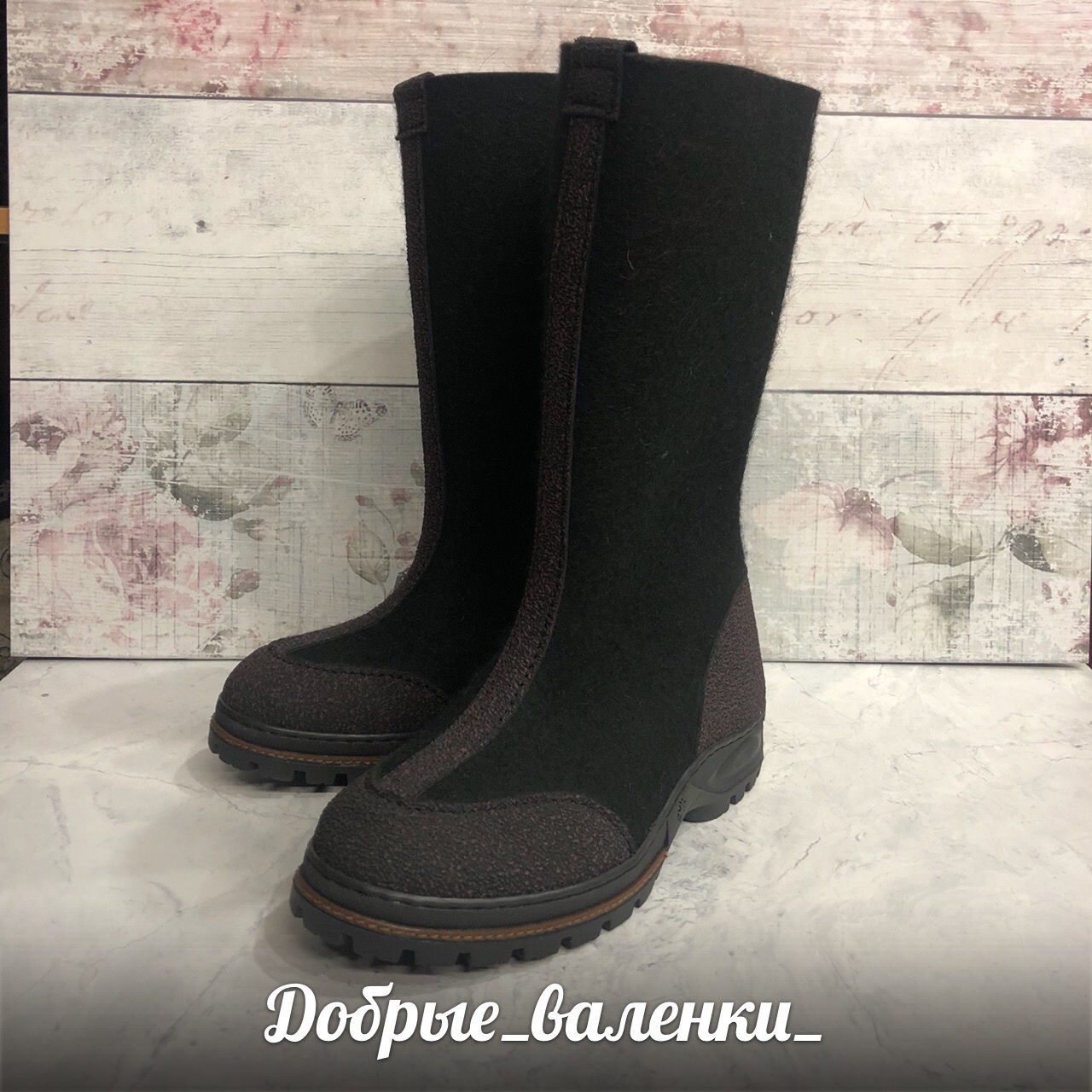 Сапоги с молнией