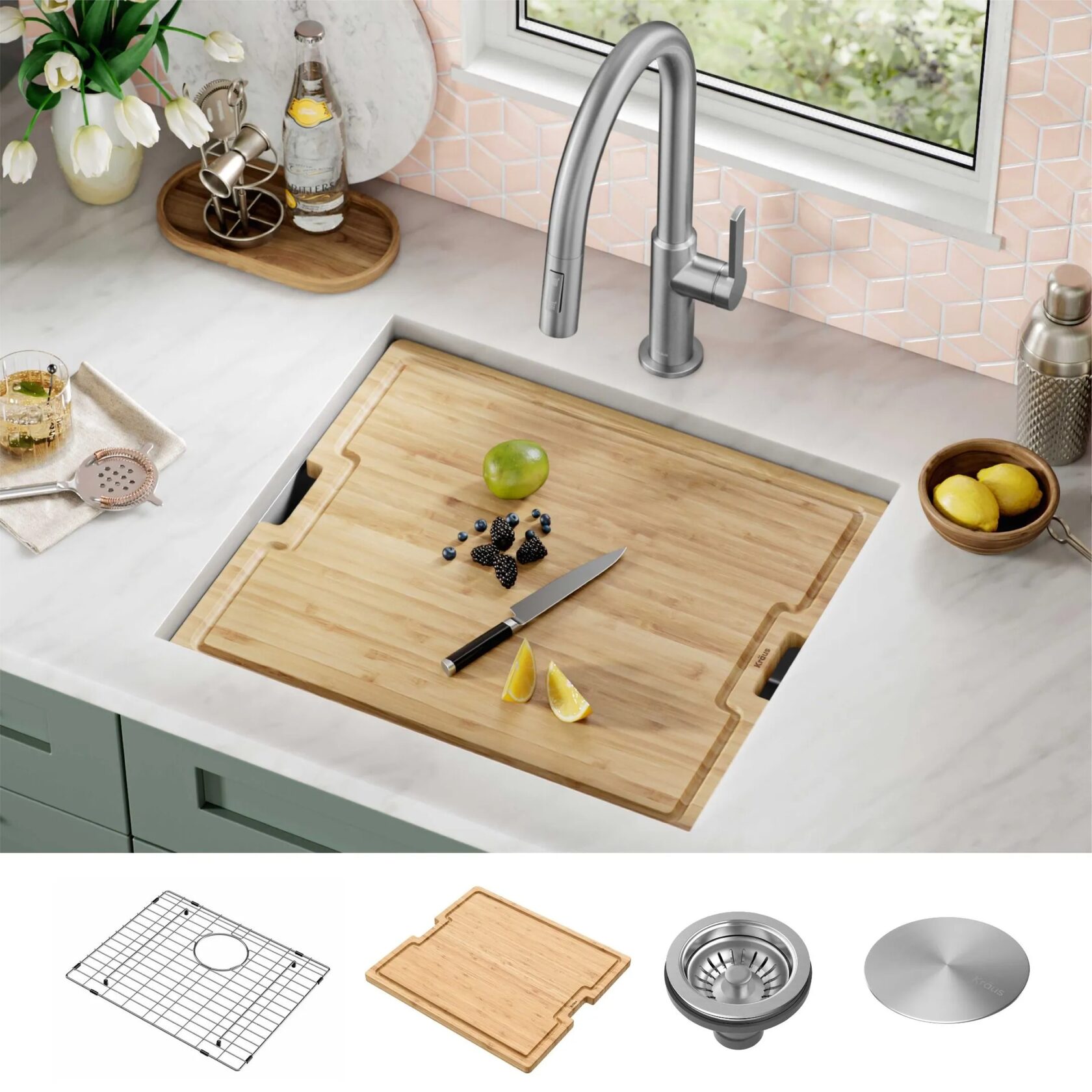 Кухонна мийка Kraus KWU111-21 - изображение 2