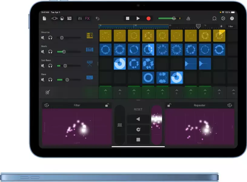 Apple iPad гарантия синий 512GB