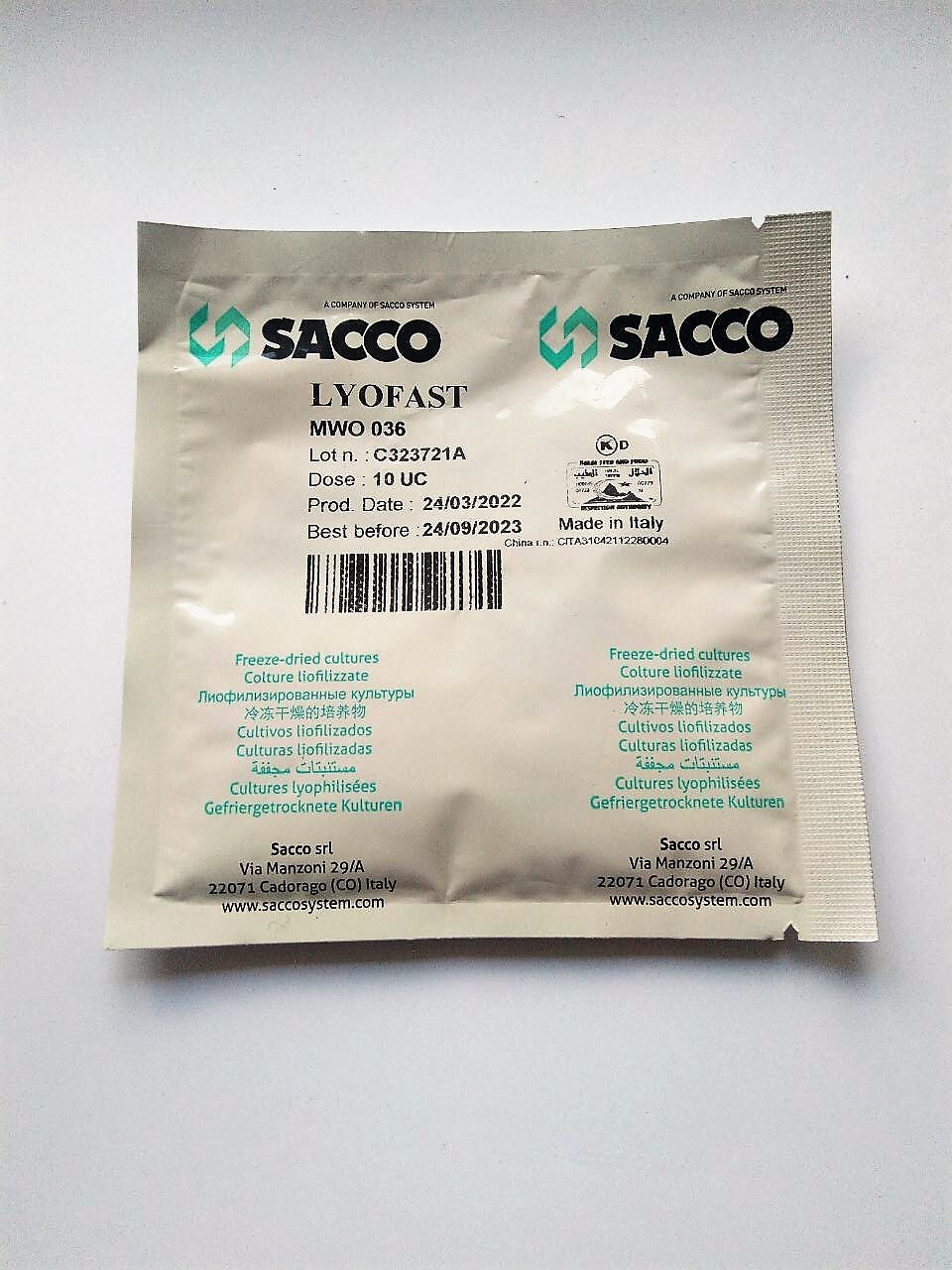 Sacco MWO 030/031/032/036/039 - Sacco