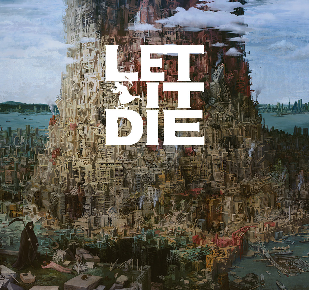 Let it die. Let it die игра. Let it die башня. Let it die ps4. Let it die обложка.