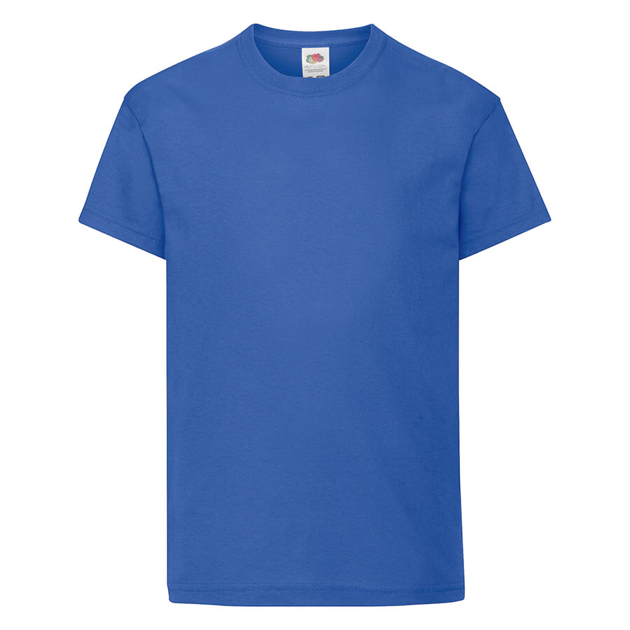 Футболка детская "Kids Original T", синий, 100% х/б, 145 г/м2 — фото 1