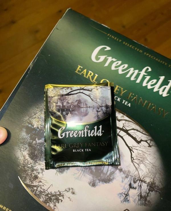 Чай Greenfield Earl Grey 1 пакетик