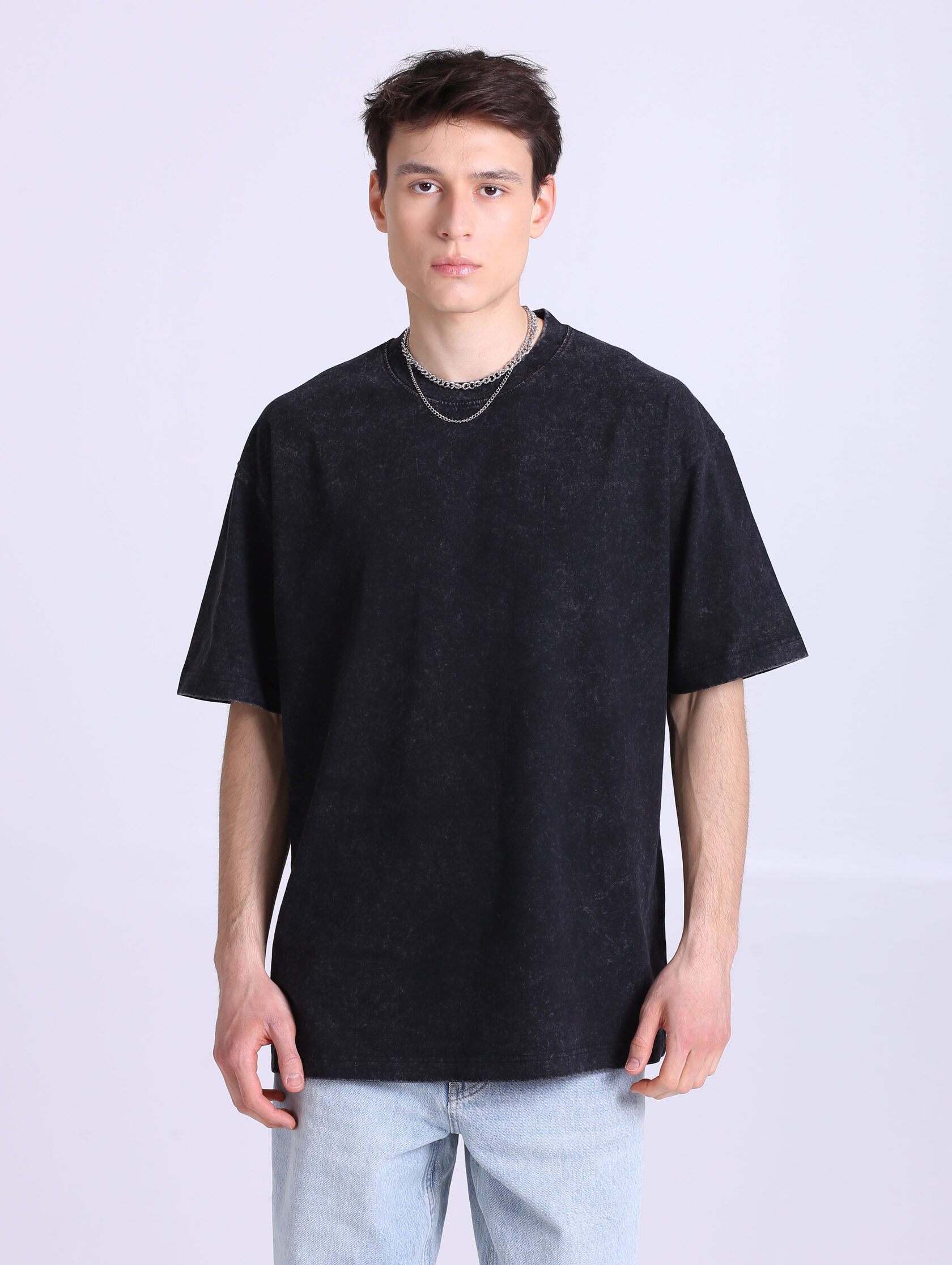 Вареная оверсайз футболка