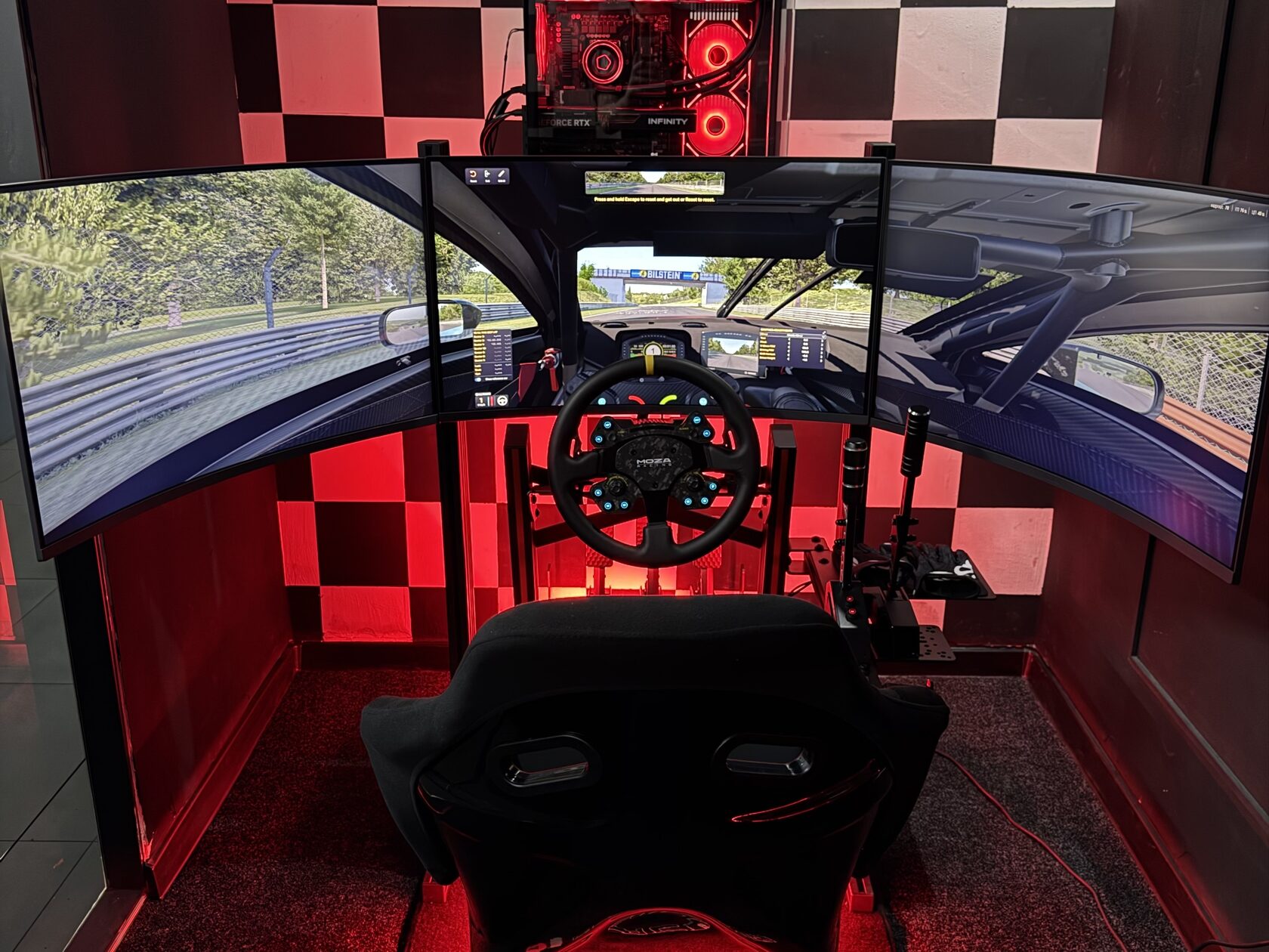 Автосимулятор Triple Screen - P1 Racing