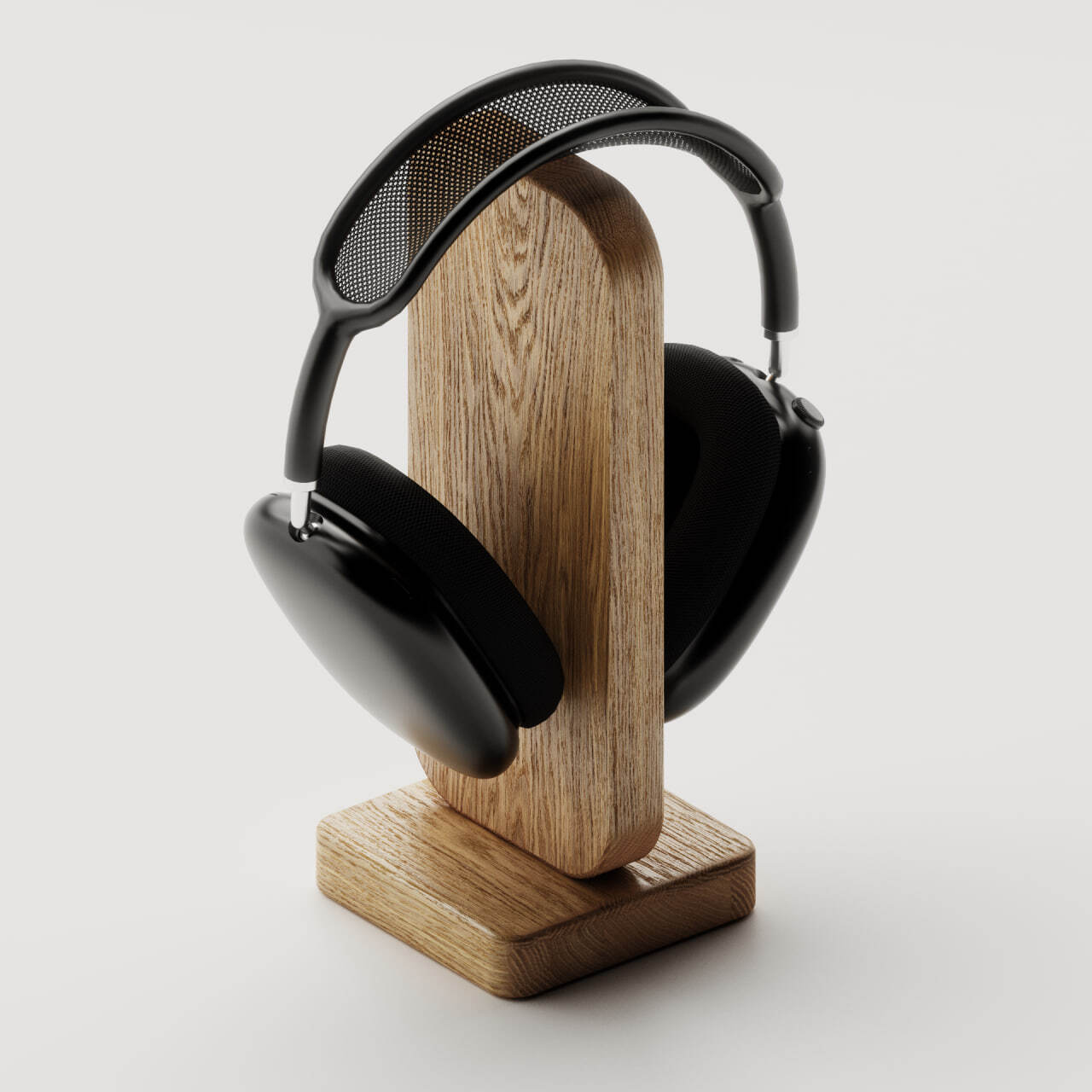 Купить подставку под наушники из дерева. Продукция от Les-wm