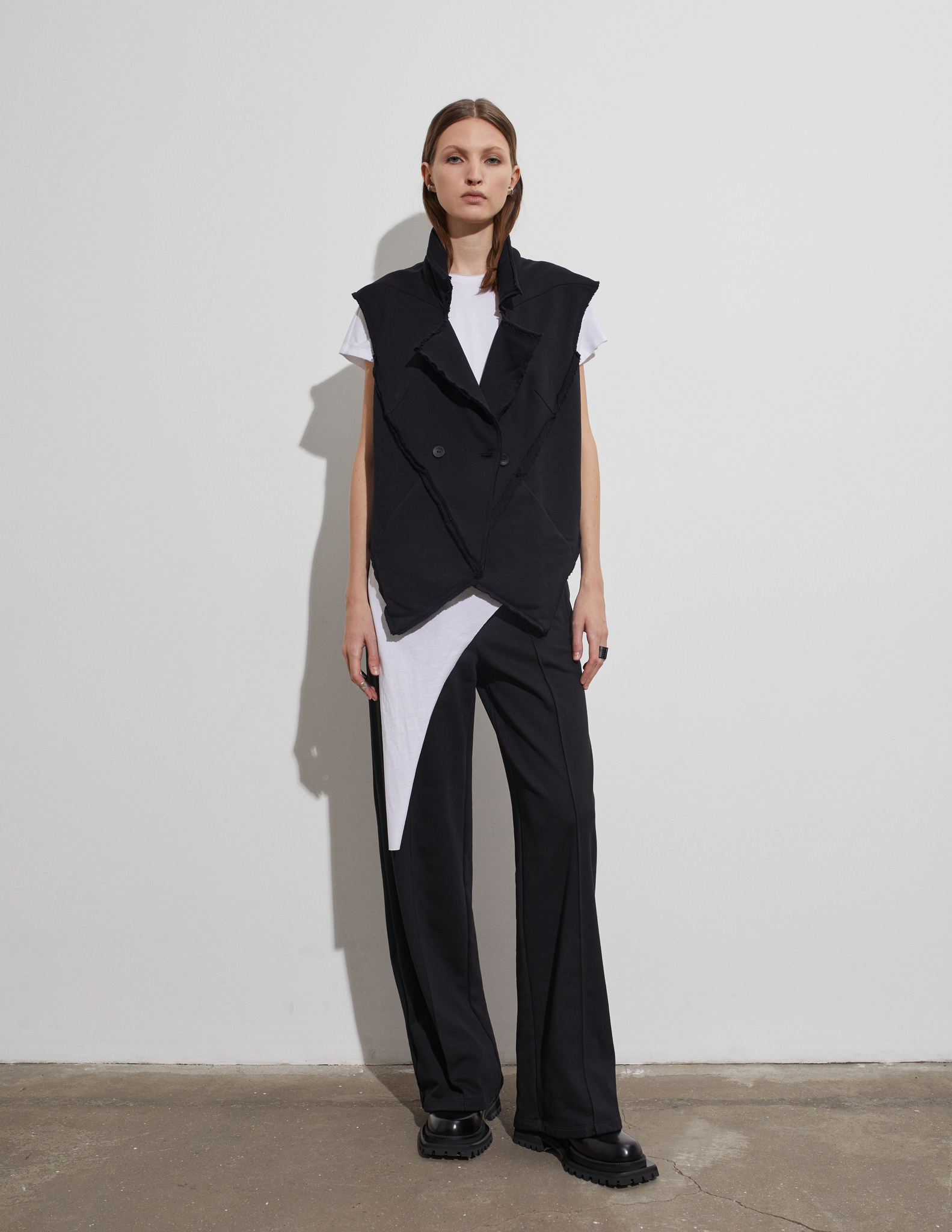 Жилет из футера