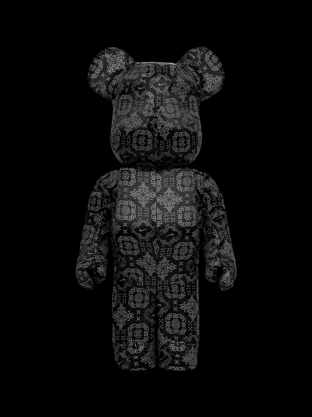 nike clot bearbrick