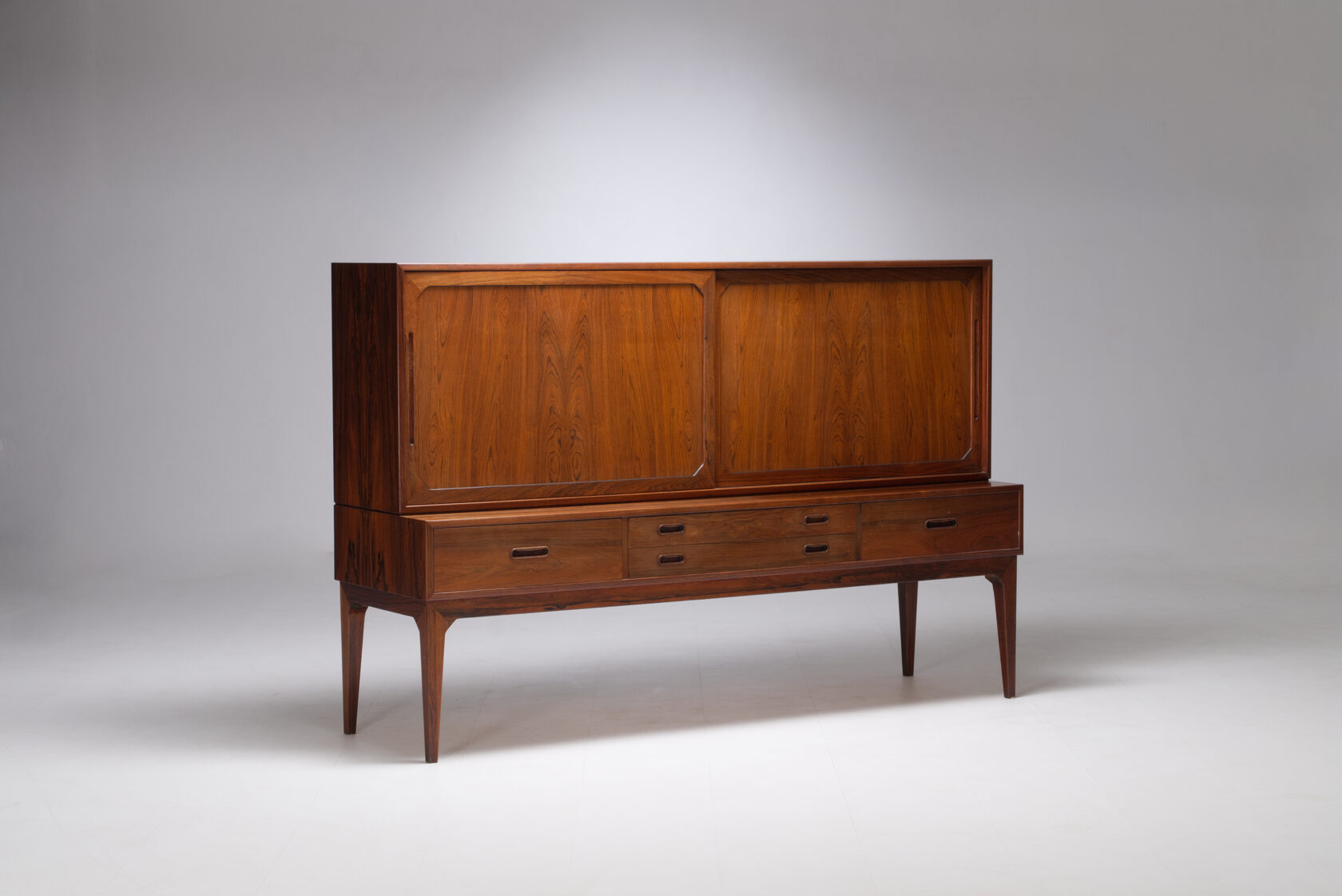 Vintage Danish Mid-Century Modern Rosewood Cabinet by Kai
