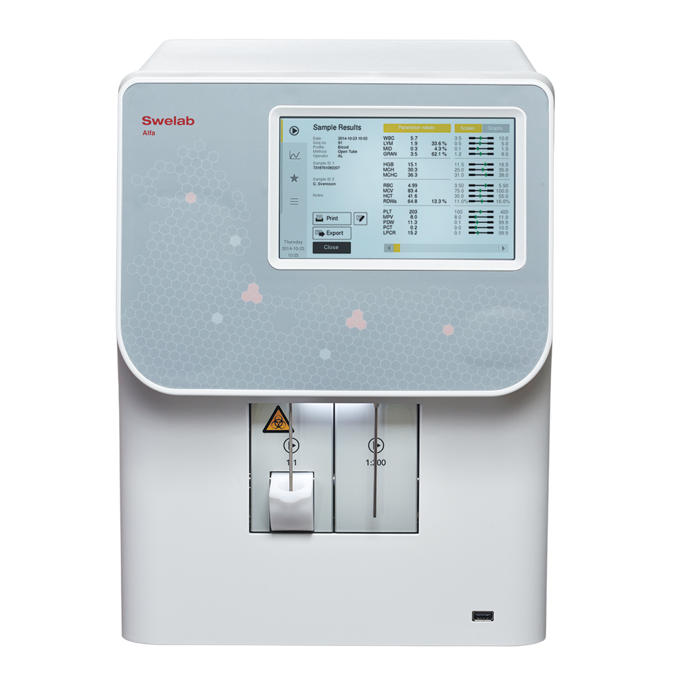 Автоматический гематологический анализатор Swelab Alfa Plus Basic