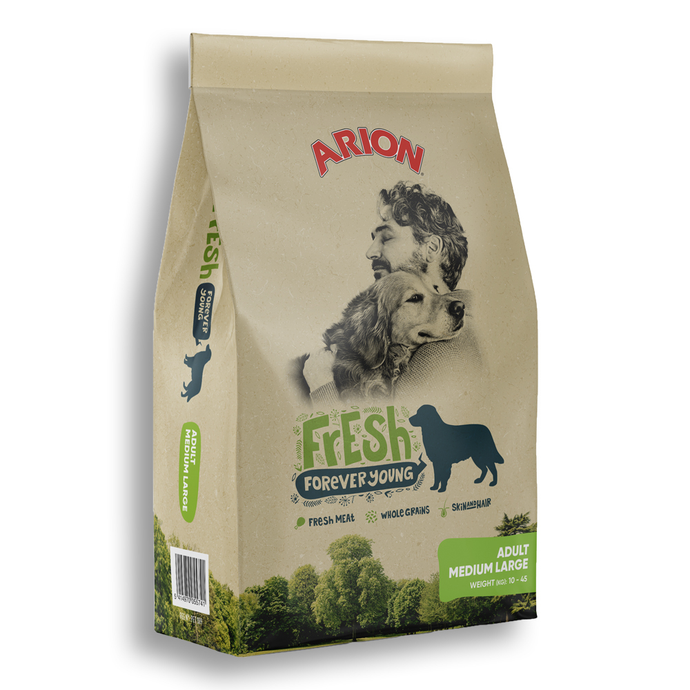 Полнорационный сухой корм ARION Fresh Adult Medium&Large