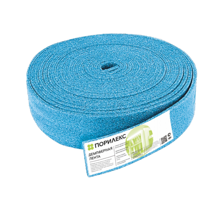 Демпферная лента 8мм х 200мм Порилекс для стяжки - производство и ...