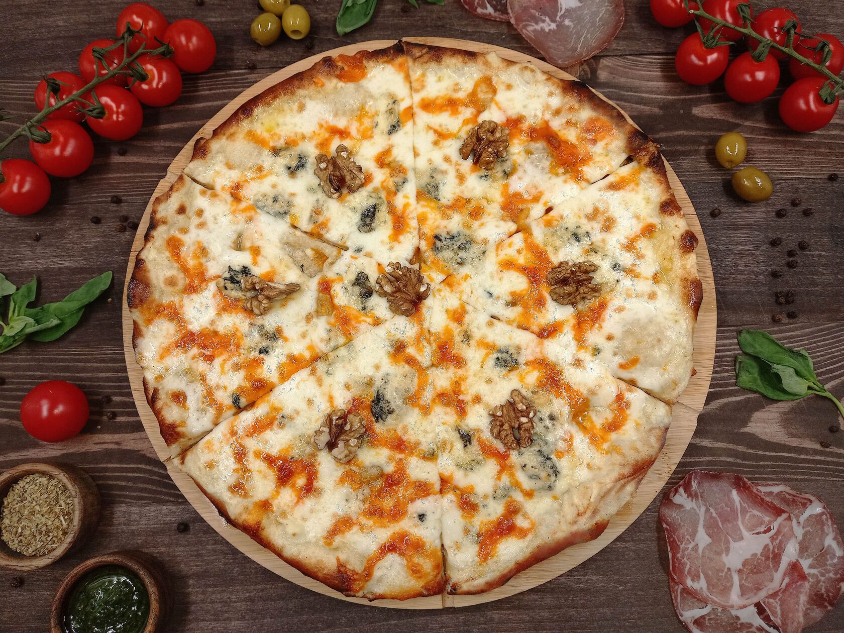 пицца четыре сыра на итальянском фото 25