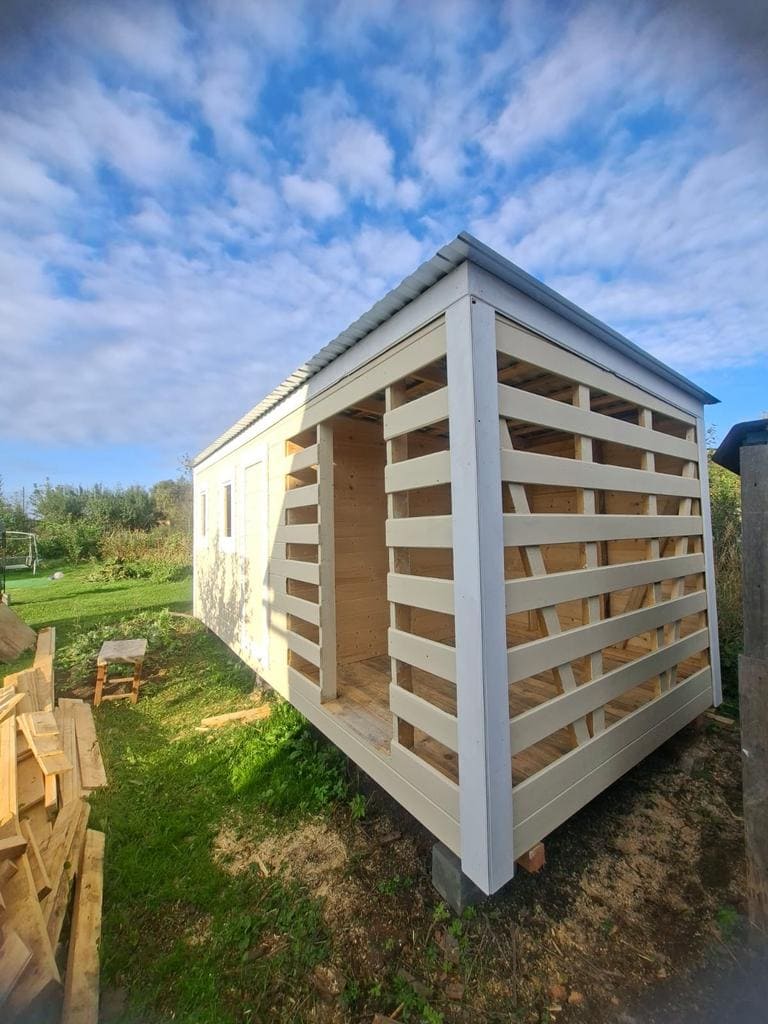 С дровником