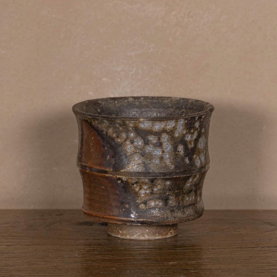 Чашечка Дэхуа дровяного высокотемпературного обжига с пепельной глазурью