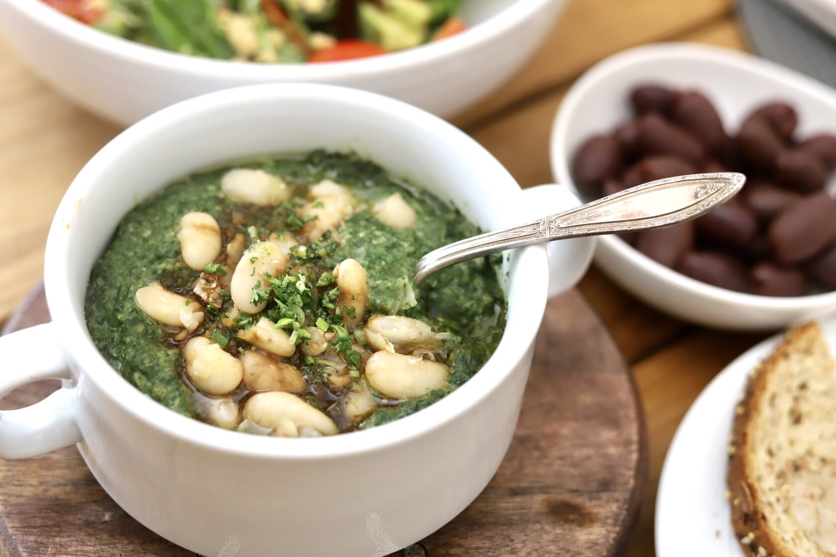 Warm Cannellini / Spinach Dip