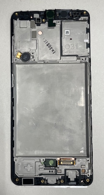 Дисплей с тачскрином Samsung (Самсунг) A315 / A31 (сервисный 100% оригинал) с рамкой