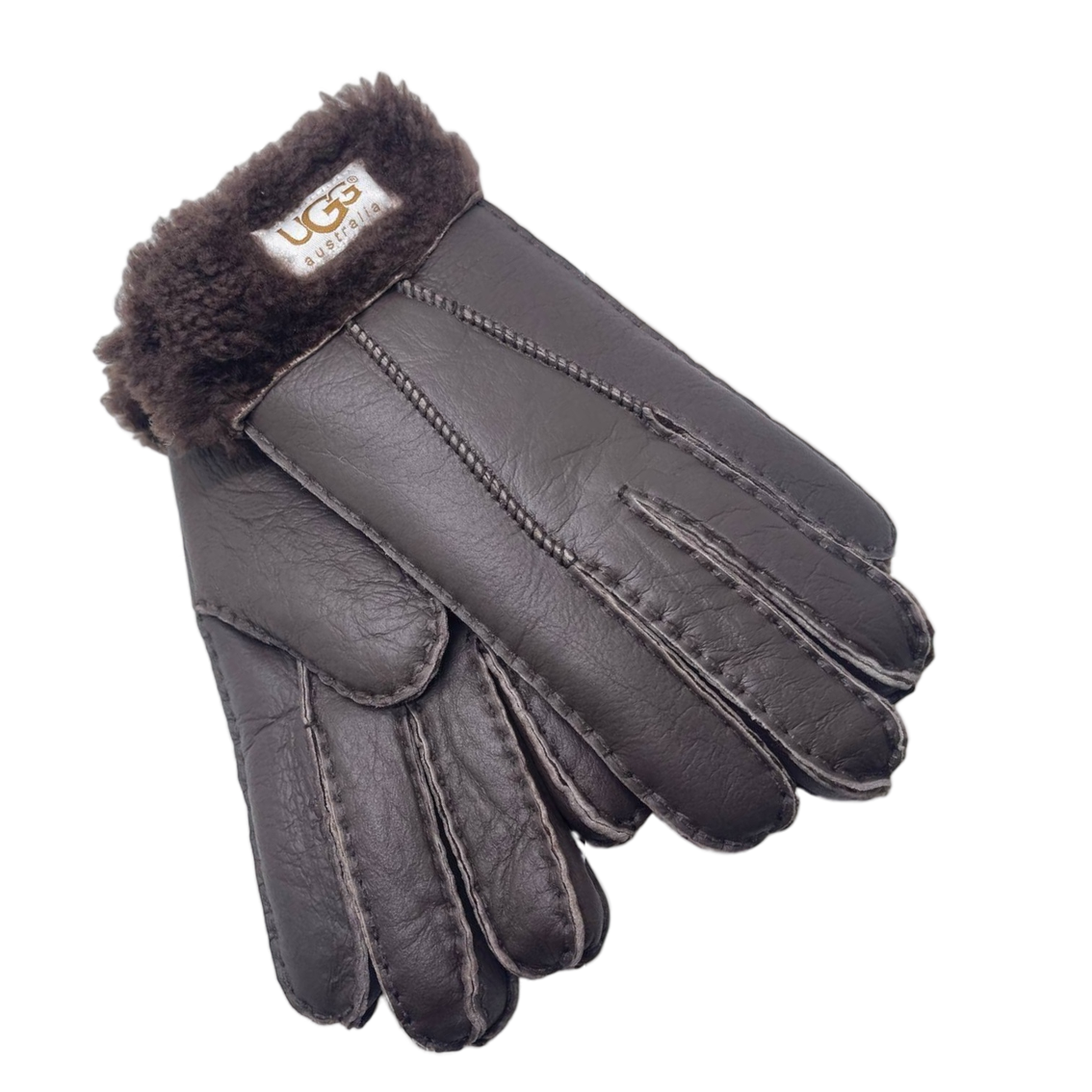 Женские перчатки UGG Glove Бежевый — фото 5