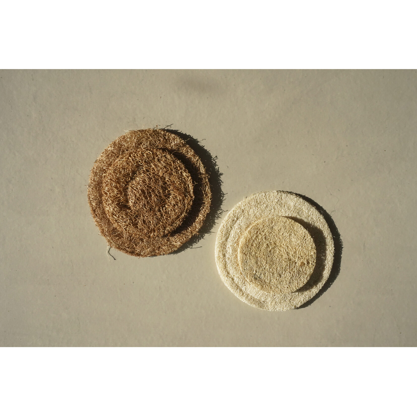 коврик из люфы loofah, 2 размера