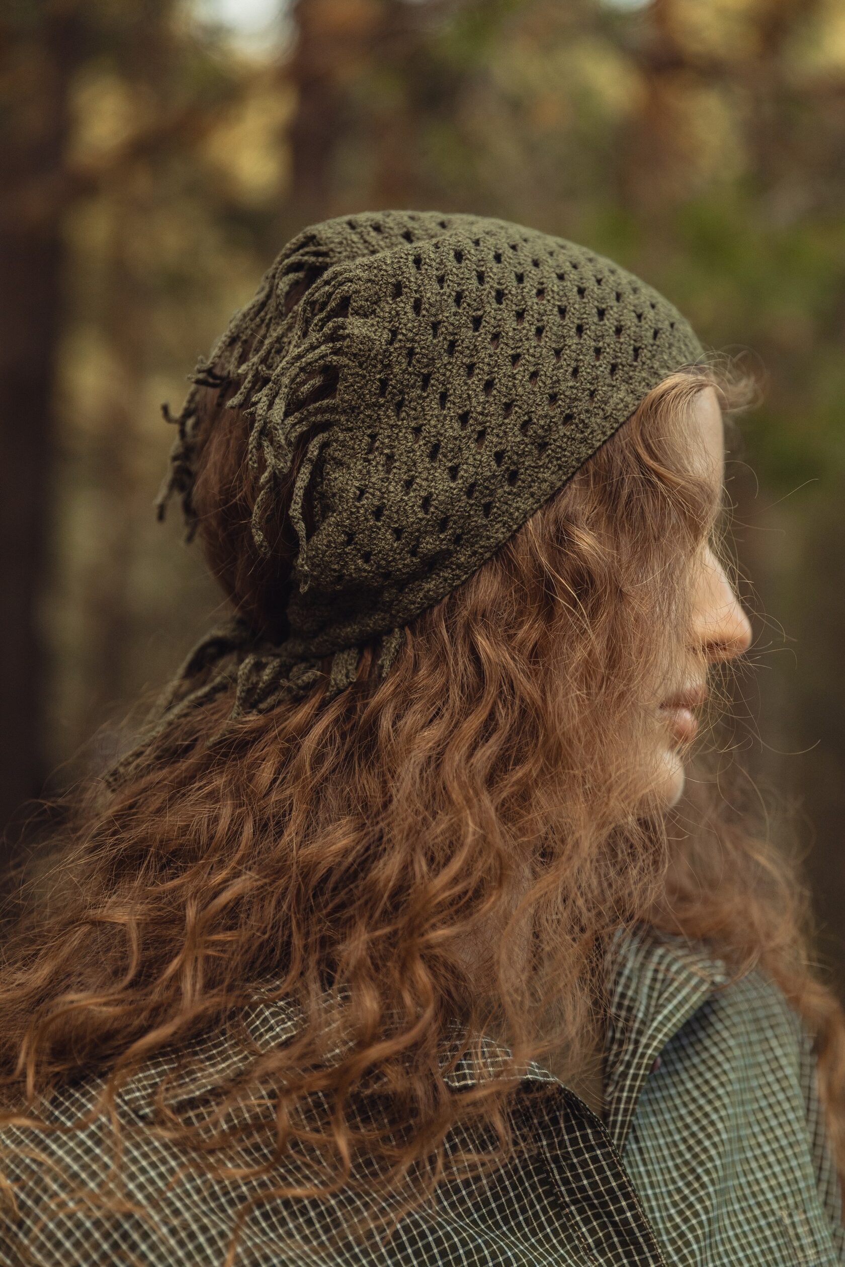 Косынка «Мехико» вязанная