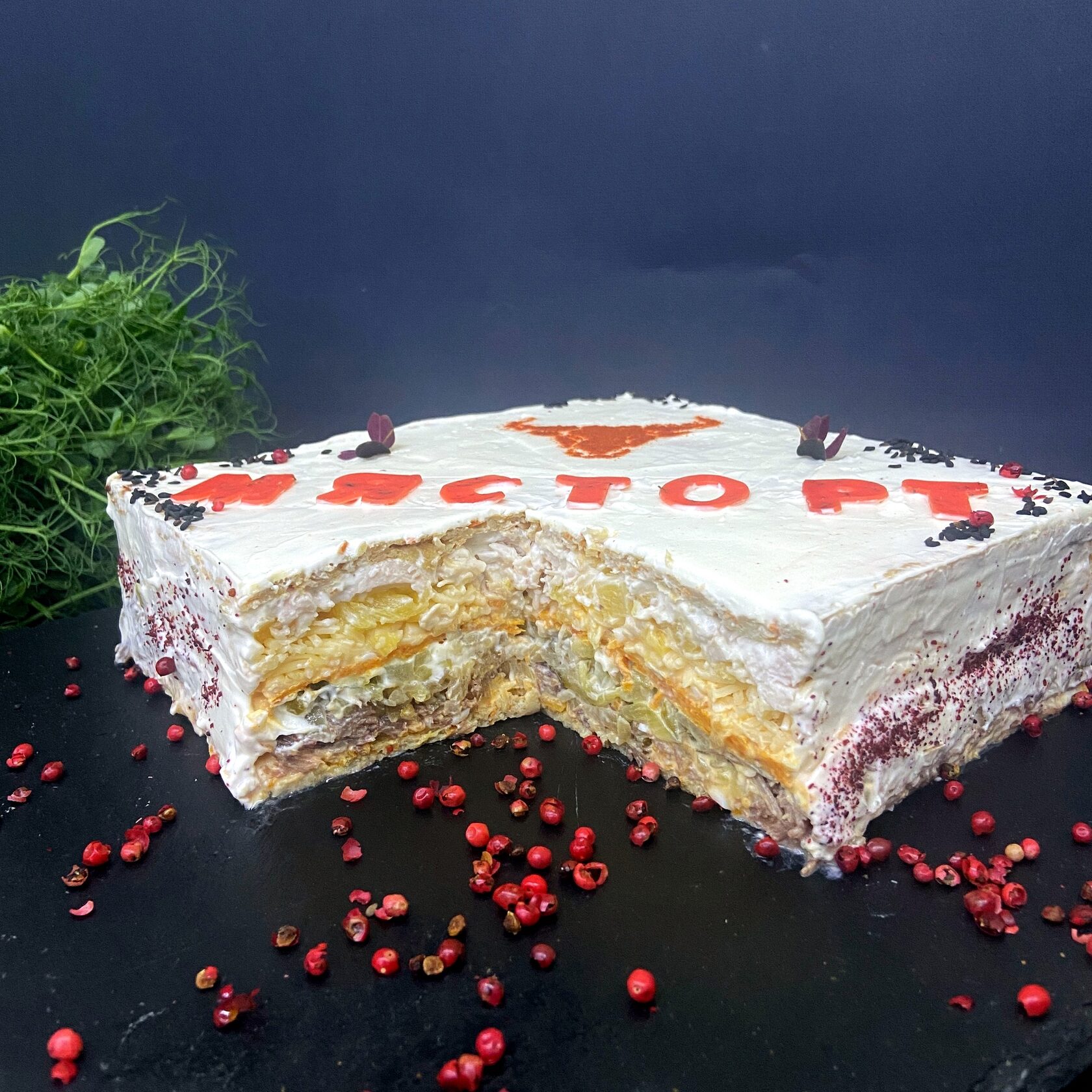 Торт «Мясной Spicy дуэт» — фото 3 Торт «Мясной Spicy дуэт» — фото 3