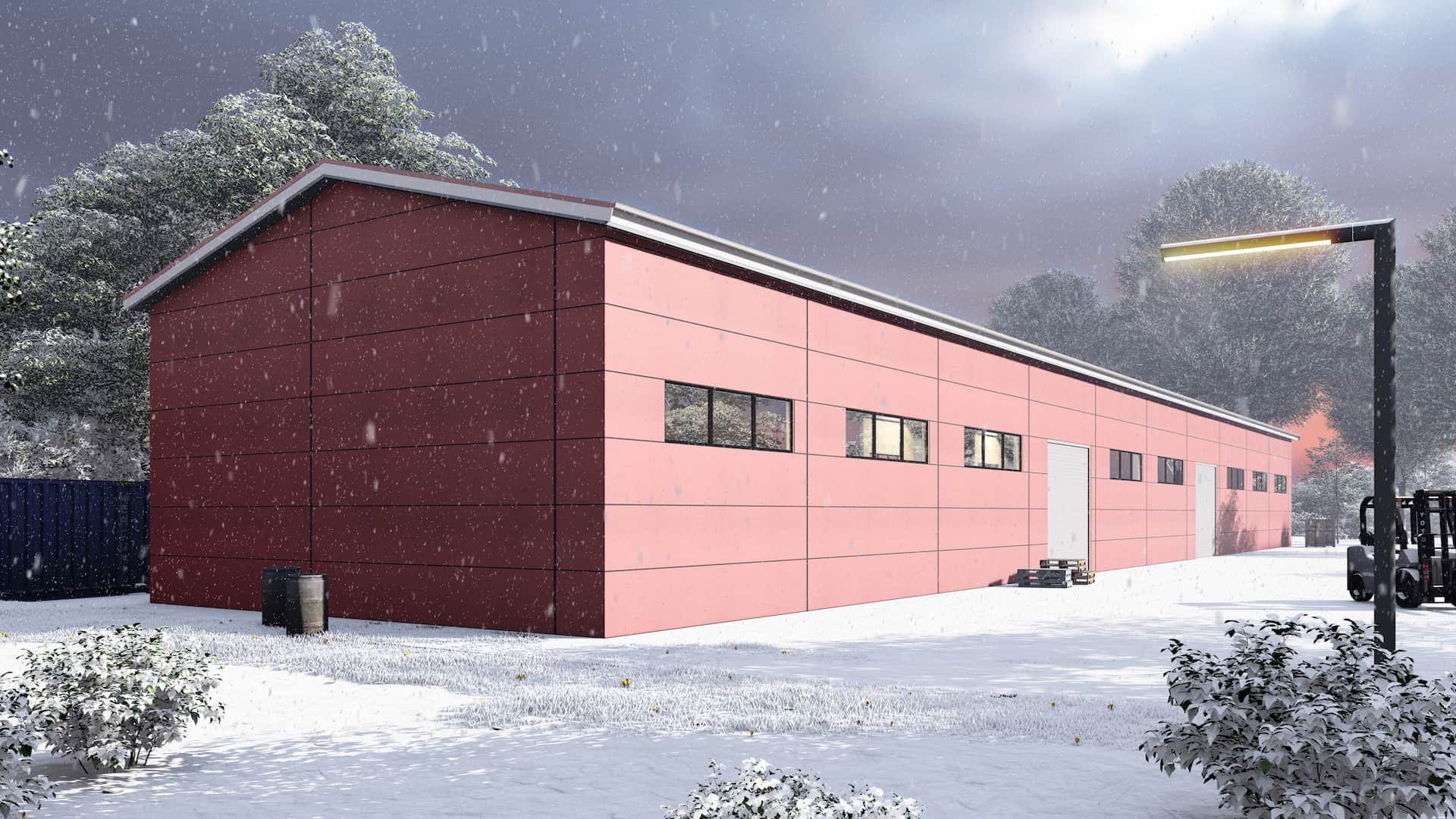 Промышленные здания