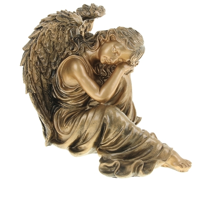 Пусть этот ангел статуэтка напоминает вам о добре, любви и мира каждый день.