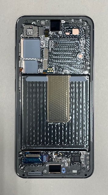 Дисплей с тачскрином Samsung (Самсунг) S23 / S911 (сервисный 100% оригинал) (зеленый) с рамкой