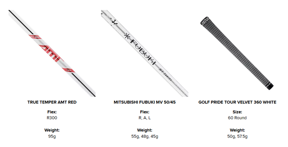 Шафты и грипы Titleist T400
