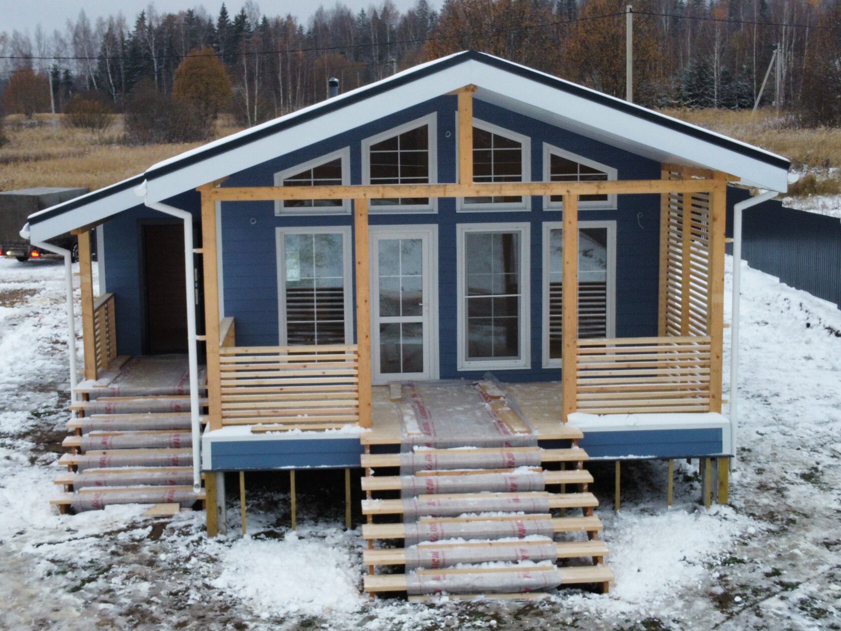 Дом под ключ в Усть-Лабинск терраса