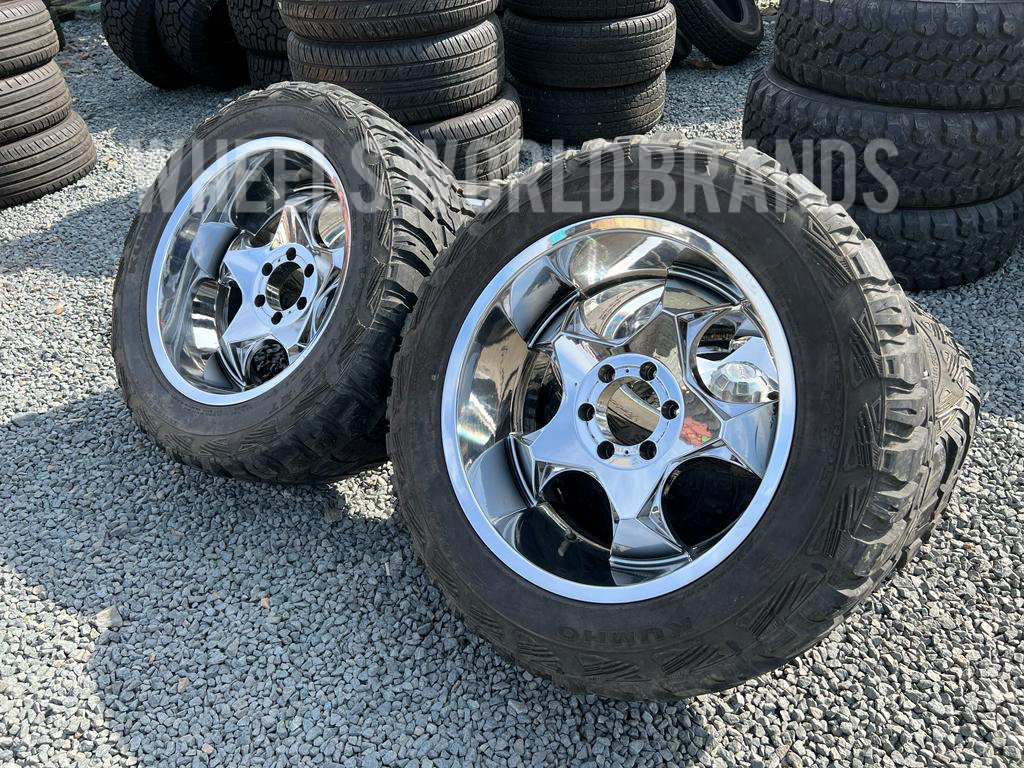 Эксклюзивные Выносные 4х4 Off-Road Mafia(ORM)+Шины Грязь MT 33х12.50R20 Kumho Road Venture Корея 2013г износ 30%