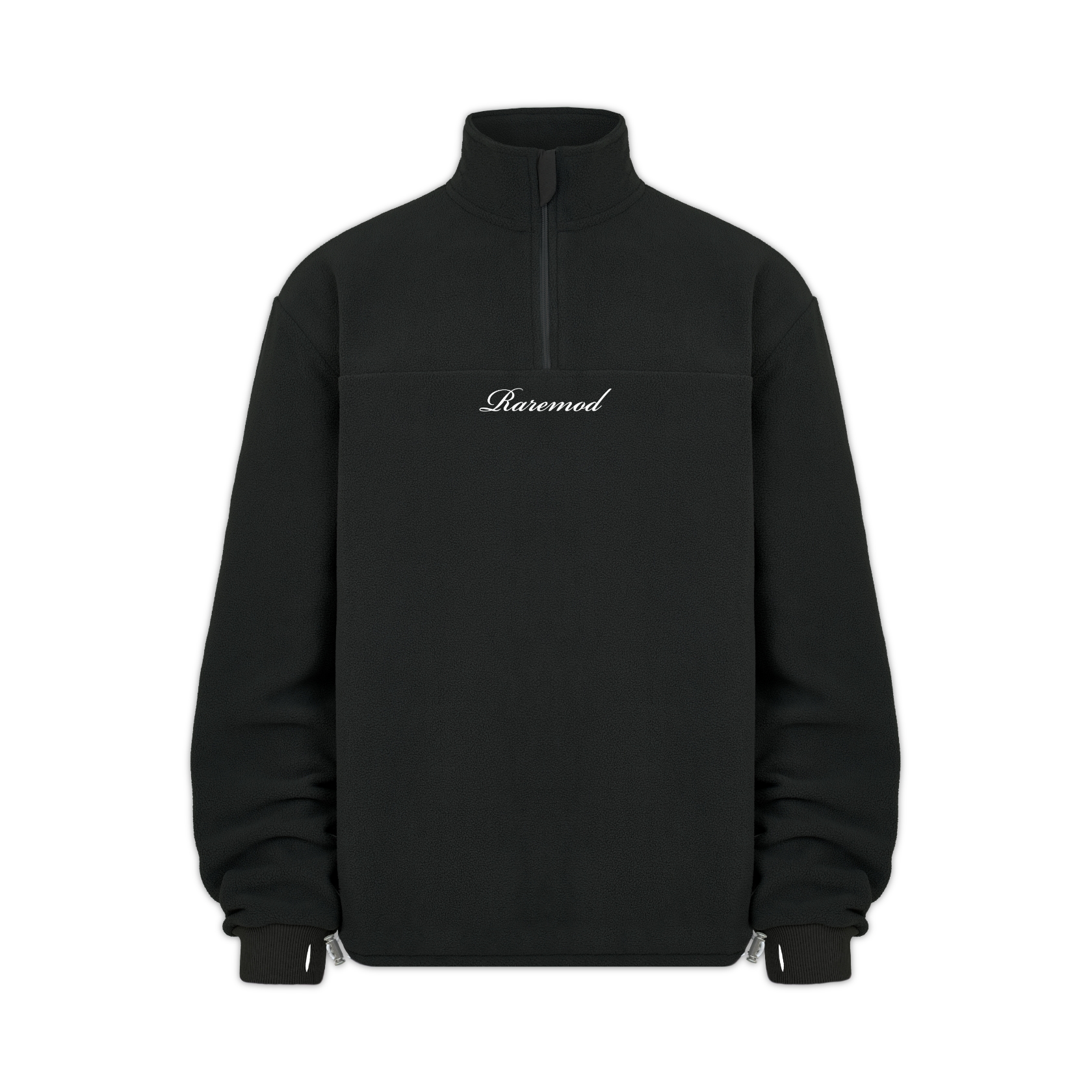 Black fleece jacket