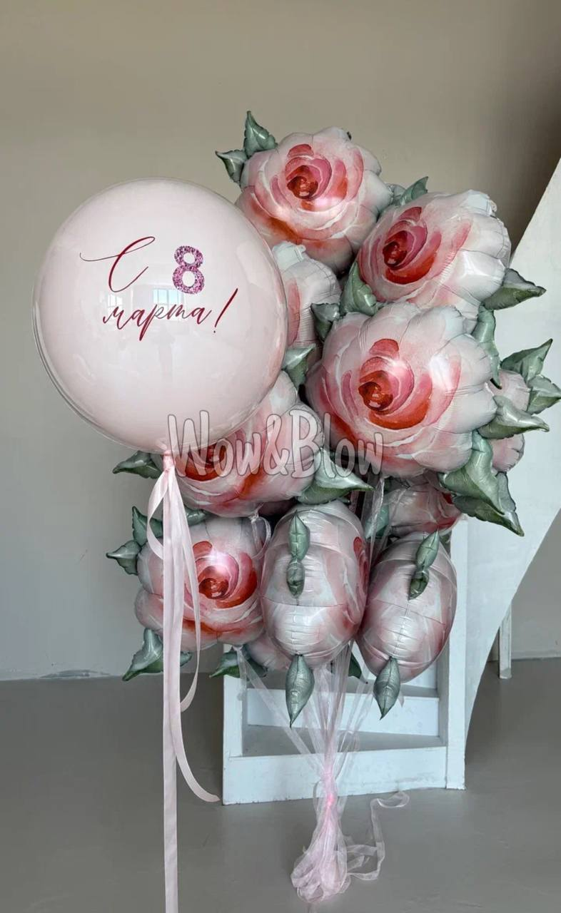 Корзина роз