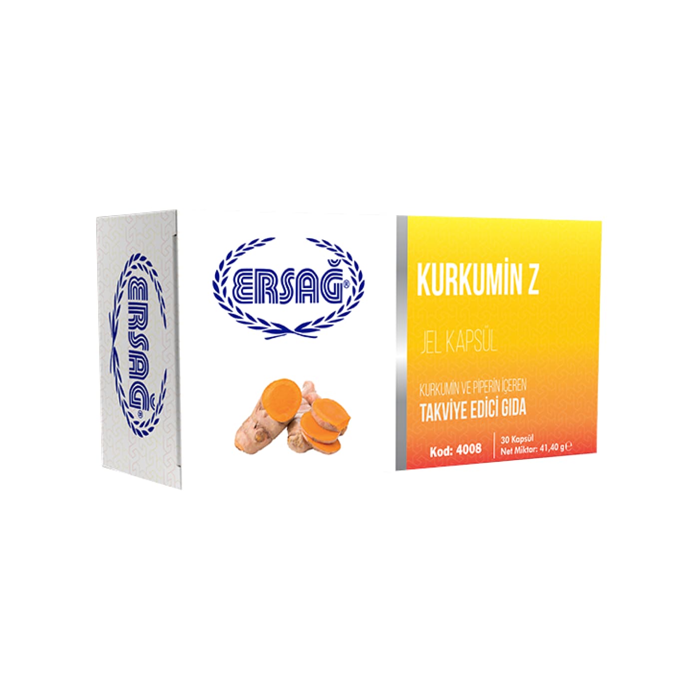 Куркумин с пиперином в капсулах от Эрсаг