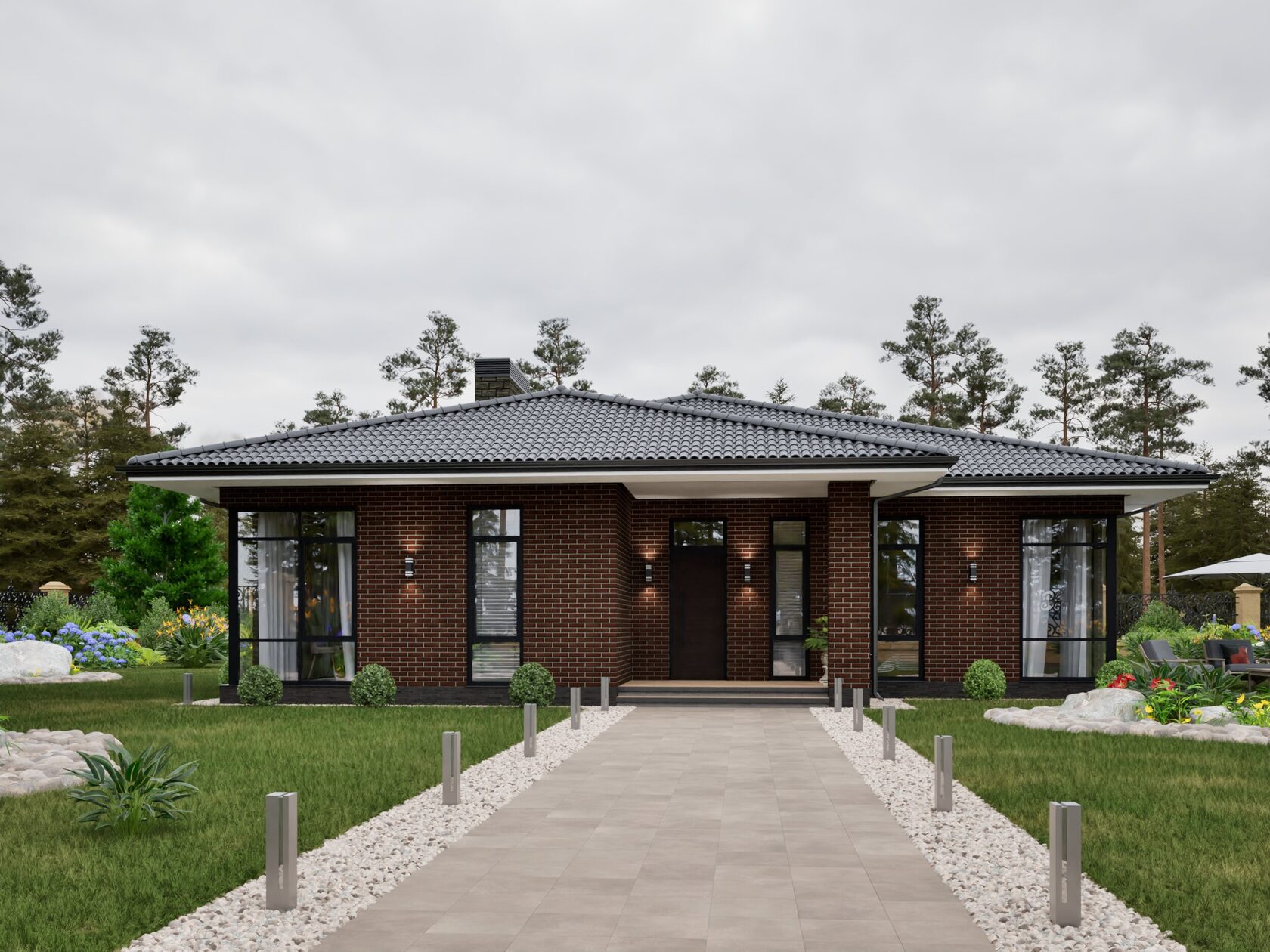 Термопанель Paradyz Natural Rosa Elewacja — фото 9