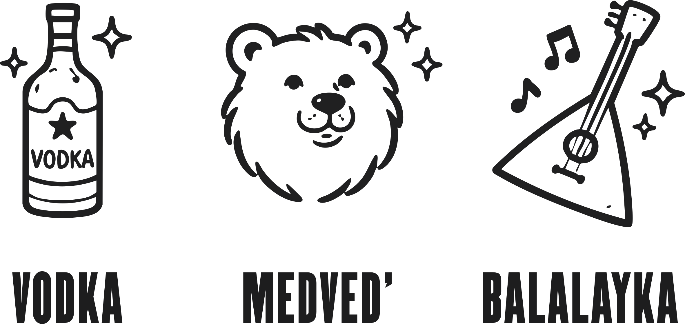 Встретимся в Москве | Сред | Водка медведь черн