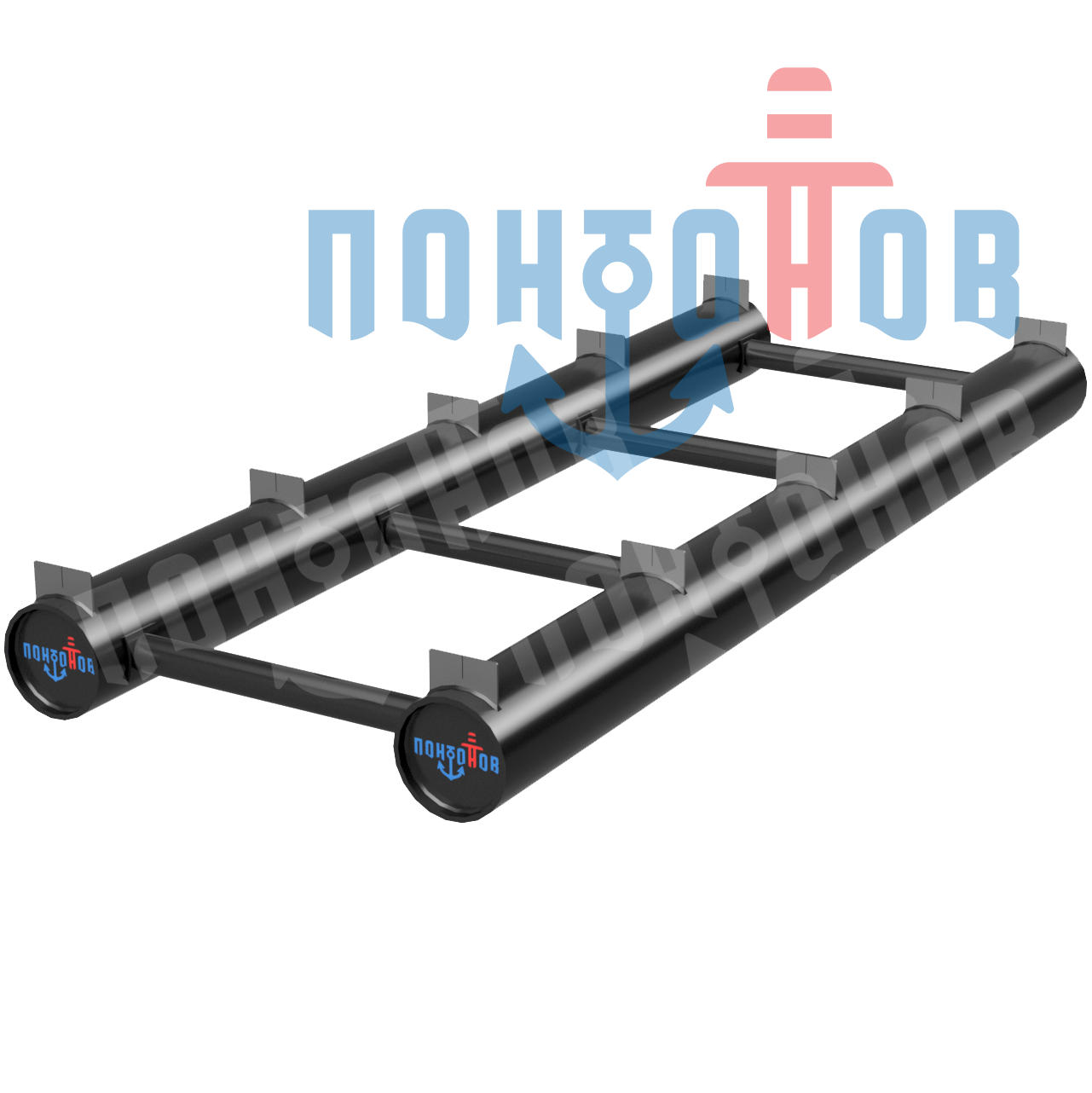Толстостенный понтон ПНД 500 миллиметров