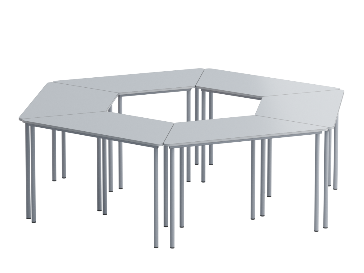 Парта трапеция одноместная
