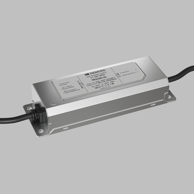 Блок питания IP65 (DC 48V, 4A, 200W) - вид 1