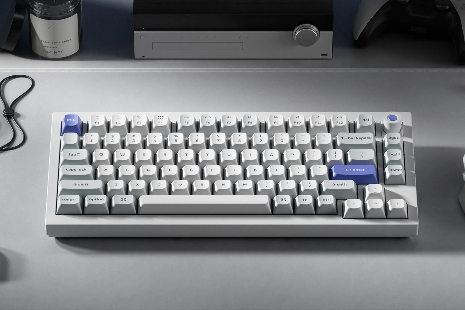 Keychron Q1 HE 8K — магнитная клавиатура 75%, 8000 Гц, купить с
