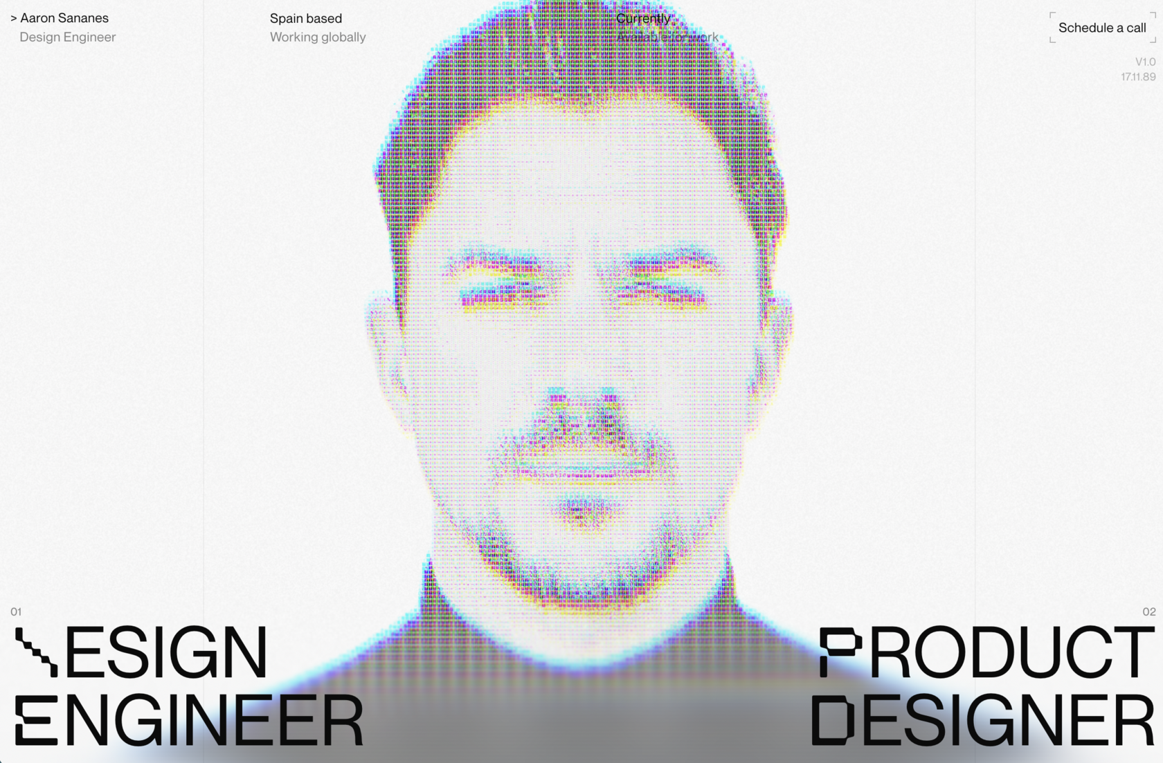 Aaron Sananes portfolio preview